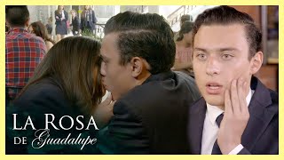 Pamela cachetea a Erick por besar a Luisa  La Rosa de Guadalupe 44  Sonreírle a la vida [upl. by Aretina]