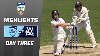 NSW v Victoria  Sheffield Shield 202324  Day 3 [upl. by Oilisab]