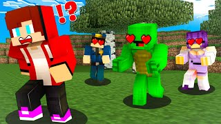 Everyone WANTS TO KISS JJ in Minecraft Challenge  Maizen [upl. by Octavian]