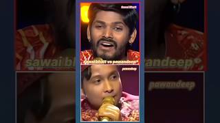 Indian idol live performance pawandeep and sawai Bhatt competition [upl. by Zedecrem]