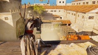 Assassins Creed Origins Stealth Kill  Gennadios the Phylakitai [upl. by Ahse]