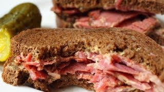 Easy Homemade Pastrami  How to Turn Corned Beef Into Pastrami [upl. by Wyler]