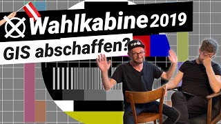 14  GIS  Rundfunkgebühren abschaffen  Wahlkabine 2019  Nationalratswahl [upl. by Hurwitz257]