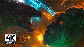 Final Fight Between Godzilla and Kong  Kong Takes Battle Axe  Hong Kong Battle  4K [upl. by Renault]