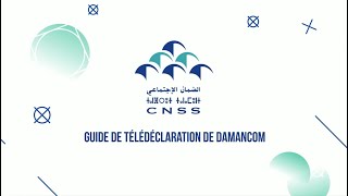 Nouveau DAMANCOM  Guide de Télédéclaration [upl. by Rodenhouse]