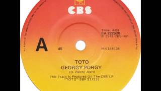 Toto  Georgy Porgy Dj quotSquot Rework [upl. by Ita]