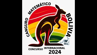 Presentación Concurso Canguro Matemático en Bolivia 2024 [upl. by Ecneitap100]