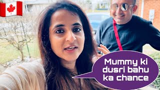 Amit ne jate jate bahut rulaya  Ab 2 countries se Vlogs aayenge  Canada Chitchat Family Vlogs [upl. by Lehcer]