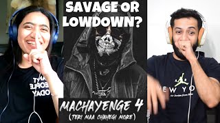 EMIWAY  MACHAYENGE 4 EXPLICIT OFFICIAL MUSIC VIDEO REACTION [upl. by Enaffit]