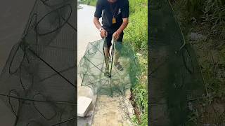 He Made This Unique Fishing Net shortsvideo [upl. by Aira]