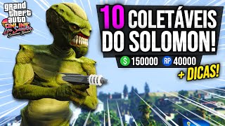 GTA V Online  Ubicación de todos los objetos de Solomon  Desbloquea 150000 y traje ALIEN [upl. by Audrye]