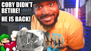 CoryxKenshin DIDNT RETIRE HES FINALLY BACK AND CONTINUES 😍 Cory 10 Million Subs Special REACTION [upl. by Lenz137]