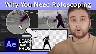 How to Rotoscope Your Video In After Effects  Tutorial for Motion Graphics  Adobe Video [upl. by Lareena]