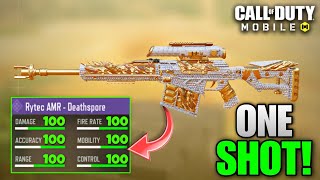 NEW quot1 SHOTquot Rytec AMR Gunsmith its TAKING OVER COD Mobile in Season 9 Rytec AMR Loadout [upl. by Tnek359]