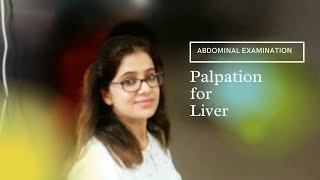 Palpation for Liver [upl. by Nicholson661]