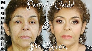 Maquillaje De Ojos Parpados Caidos  Paso A Paso Profesional GlamJackie [upl. by Emelda]