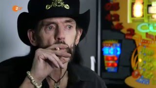 Lemmy Kilmister Motörhead last Interview in german TV ZDF 20151120 720p English Part 1 of 2 [upl. by Dennie]