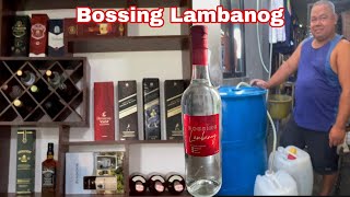 Bossing Lambanog  May wine rack na si Bossing Emil [upl. by Godewyn]