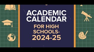 AP High Schools Academic Calendar 202425 AP School Academic Calendar 202425 అకడమిక్ క్యాలెండర్ [upl. by Axia]