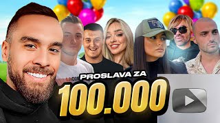 PROSLAVUVAME 100000 CLENOVI NA LAZAROV [upl. by Onibag391]