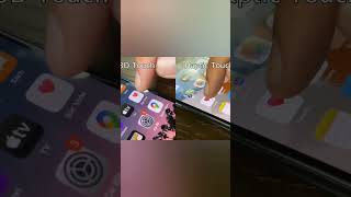 3D Touch vs Haptic Feedback 🤯 [upl. by Avlis]