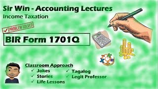 BIR Form 1701Q Individual with Business Income Taxation [upl. by Ydnis]