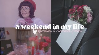 a BUSY weekend in my life  valentines parties amp my introvert thoughts [upl. by Aiciruam]