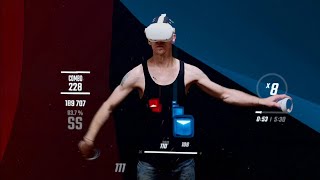 Be amazed Cool enough to post a fail Ultimatum  Disclosure  Beat Saber Mixed Reality Kick Ass [upl. by Geis]