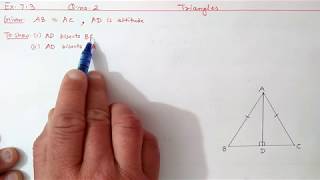 Chapter7 Ex73 Q2 Triangles  Ncert Maths Class 9  Cbse [upl. by Albertina]