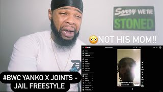 BWC Yanko x Joints  Jail Freestyle  AMERICAN REACTS🇺🇸😳😳🔥🔥 [upl. by Natam727]