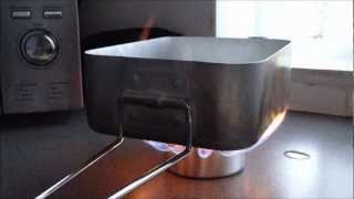 Home Made Methylated Spirit Stove  Part Two  Boiling some Water [upl. by Markos]