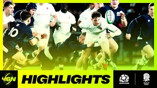 2024 U6N20  HIGHLIGHTS  SCOTLAND V ENGLAND [upl. by Cornel]