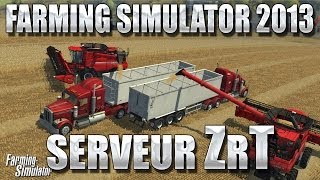 Farming Simulator  Lancement du serveur ZrT 56 [upl. by Finer]