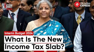 Income Tax Slab 202425 Tax Rates to Remain Same Says Nirmala Sitharaman in Interim Budget [upl. by Mcbride]