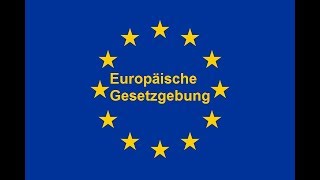 Erklärvideo  Europäische Gesetzgebung [upl. by Joost29]