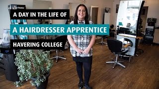 A day in the life of a Hairdresser Apprentice [upl. by Eeliak]