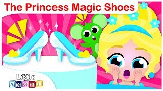 PRINCESS SONG  My Princess Magic Shoes  Nursery Rhymes and Kids Songs by Little Angel [upl. by Asiret75]