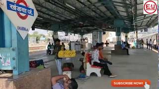 Karnataka Express Final Departure Announcement at Khandwa Railway Station [upl. by Bathsheb307]