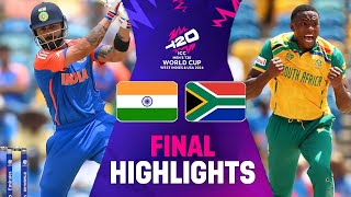 India vs South Africa Highlights  ICC T20 World Cup 2024 Final  Ind vs Sa Highlights  Ind vs Sa [upl. by Misab]