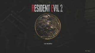 Resident Evil 2 Remake Claire Story  ALL medallion Puzzle 1 [upl. by Dorrej]