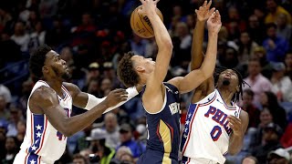 Philadelphia 76ers vs New Orleans Pelicans  Full Game Highlights  November 29 202324 NBA Season [upl. by Zerep]