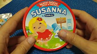 SUSANNA TUTTA PANNA  Il Ritorno dei Mitici Formaggini da Invernizzi a Kraft Unboxing Alimentare [upl. by Lareine]