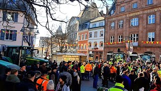 🚨🚜 Bauernprotest mit Kundgebung live aus Lörrach am 21012024 [upl. by Ayaladnot]