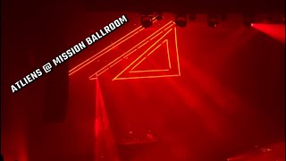 ATLiens  Space Cathedral Tour  Live Full Set  Mission Ballroom [upl. by Ellehcim]