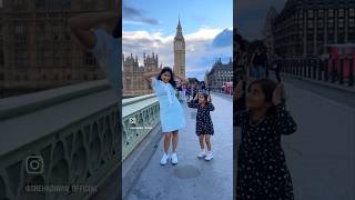 आई आणि सिया चा धमाल डान्स लंडन 🇬🇧✨ BigBen BollywoodDance marathishorts marathi viralvideo [upl. by Fishback]