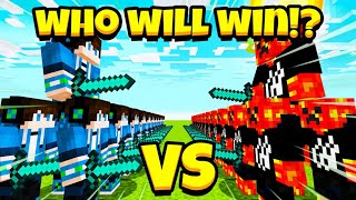 Eystreem Vs PrestonPlayz DO NOT CHOOSE THE WRONG TEAM  Minecraft Mob Battle [upl. by Ecyla]