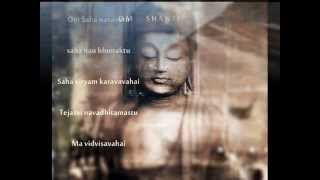 SHANTI MANTRA  OM SAHANA VAVATU  Deva Premal [upl. by Schaumberger]