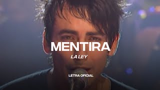 La Ley  Mentira Lyric Video  CantoYo [upl. by Asiaj957]