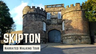 SKIPTON  4K Narrated Walking Tour  Lets Walk 2022 [upl. by Nere]