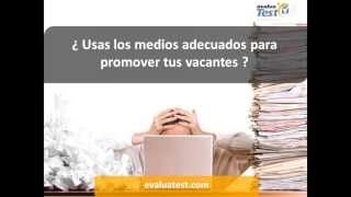 Evaluatest Publicación de Vacantes [upl. by Wendy]